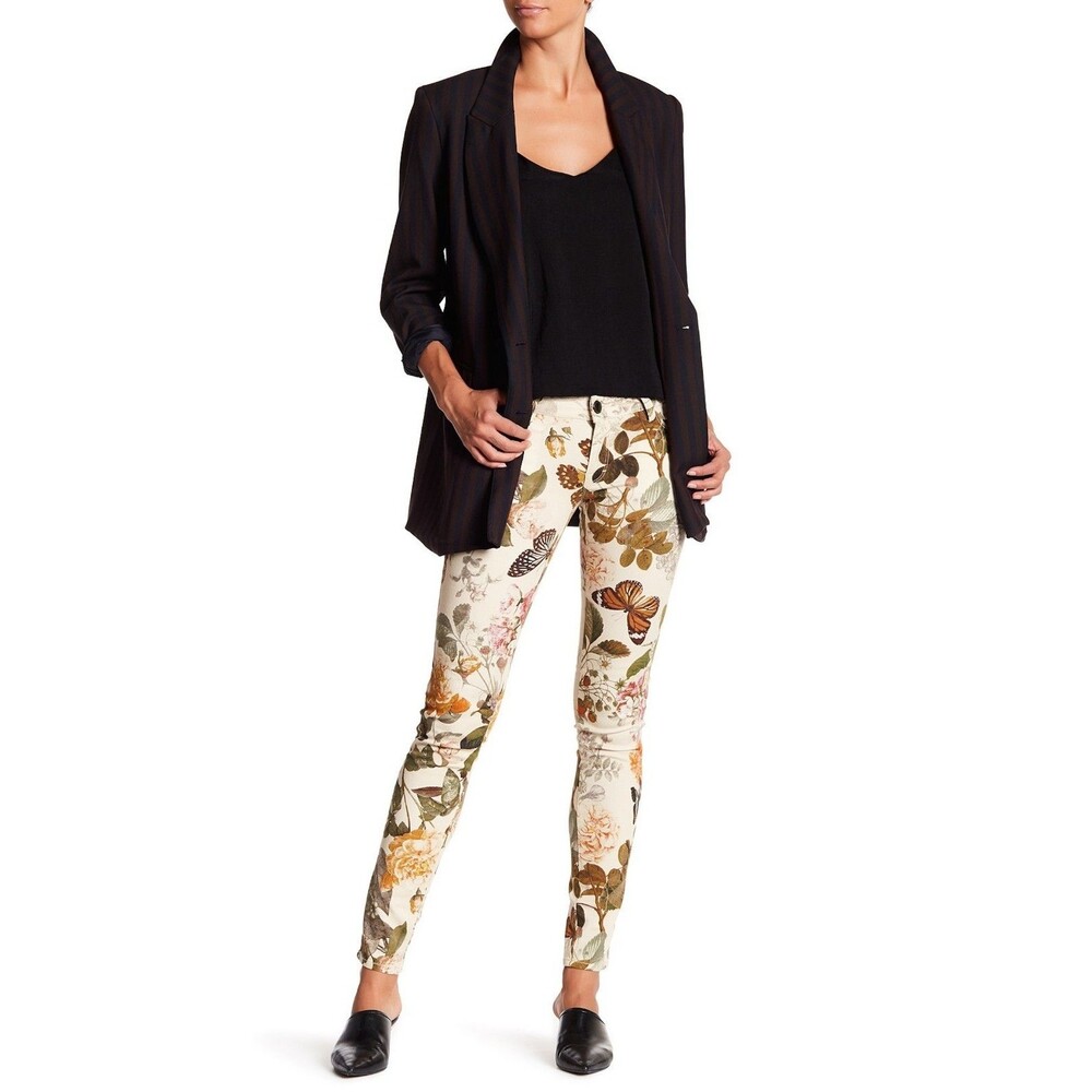Etienne Marcel Printed Skinny Jeans